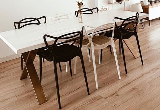 Fabriquer une table à manger scandinave